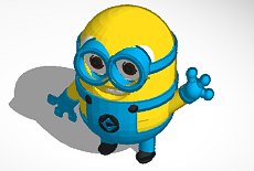 Resultado de imagen para imagenes de minions en tinkercad