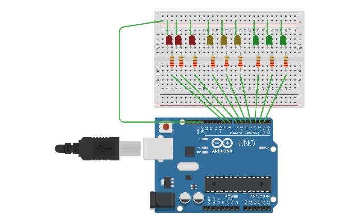 Circuit design Marco Varas 7mo grado - Tinkercad