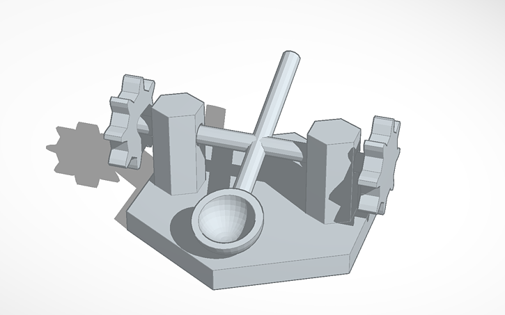 3D design Kinetic Catapult By David Schneider | Tinkercad