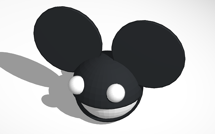 Deadmau5 Mask Tinkercad