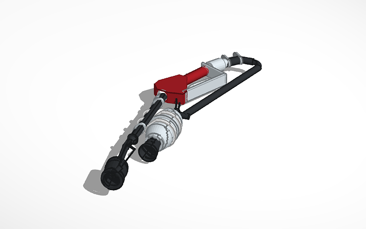 3D design TF2 Pyro Flamethrower - Tinkercad