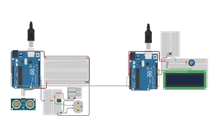 Circuit design Proyecto c++ - Tinkercad