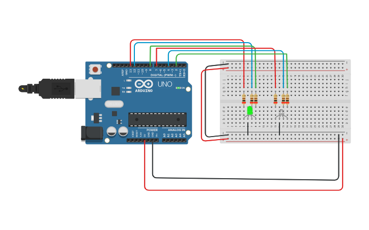 Circuit design Luca_La_Porta_tp1 | Tinkercad
