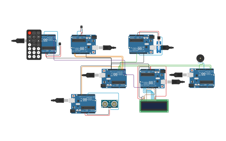 Circuit design ALL_Framework - Tinkercad
