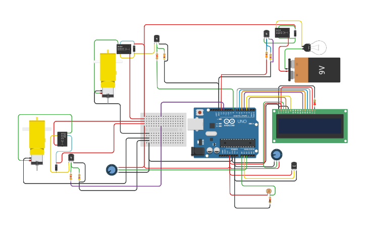 Circuit design PROYECTO FINAL debug | Tinkercad