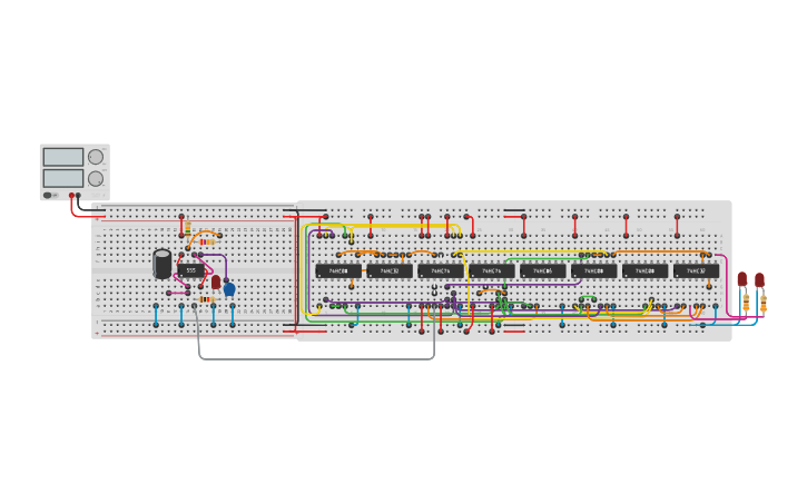 Circuit Design Práctica 2 Tinkercad 7585