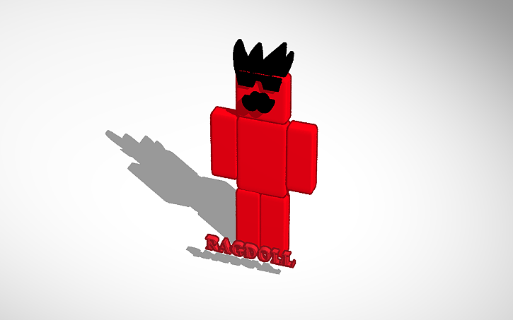 3D design ragdoll - Tinkercad
