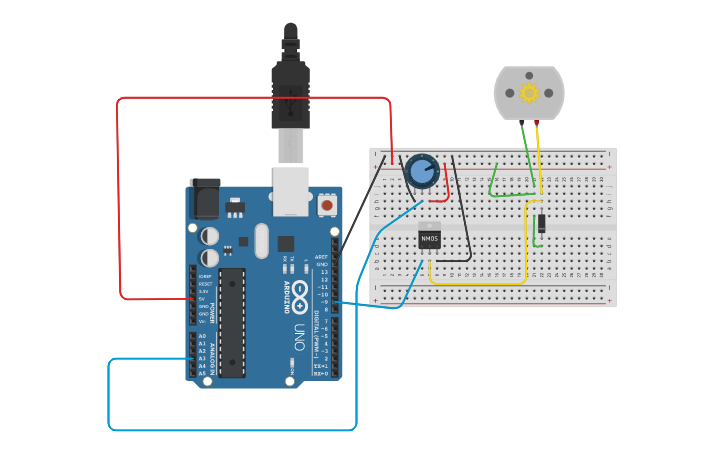 Circuit design lab10 - Tinkercad