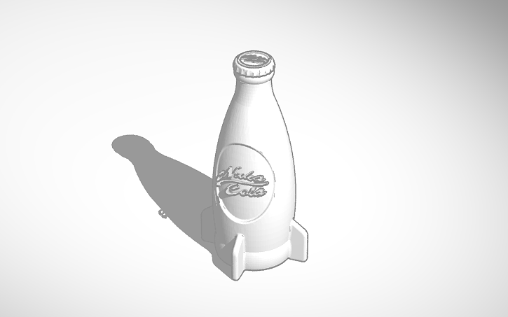 nuka cola quantum 3d model