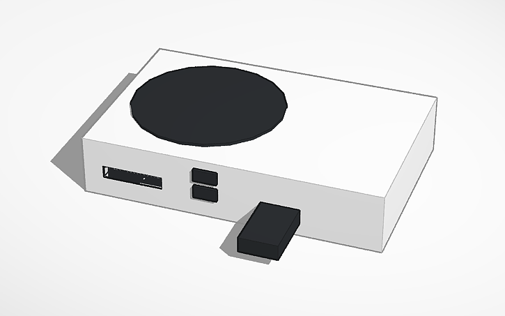 3D design Xbox - Tinkercad