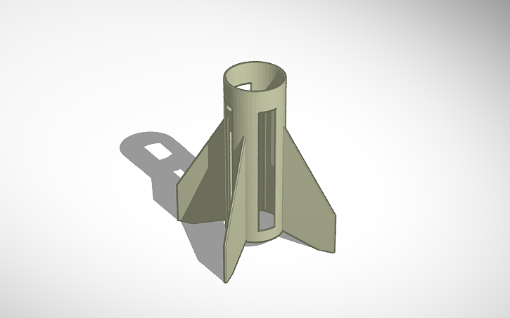 3D design RocketFins26ABS - Tinkercad