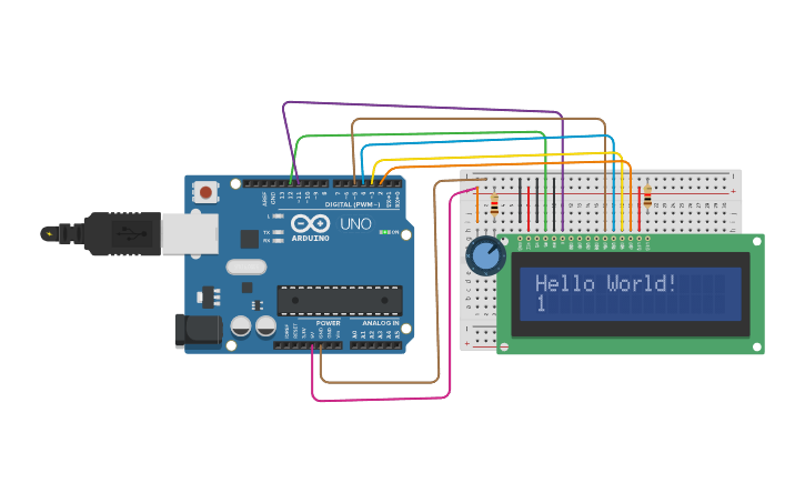 Circuit design Week 10 class activity - Tinkercad