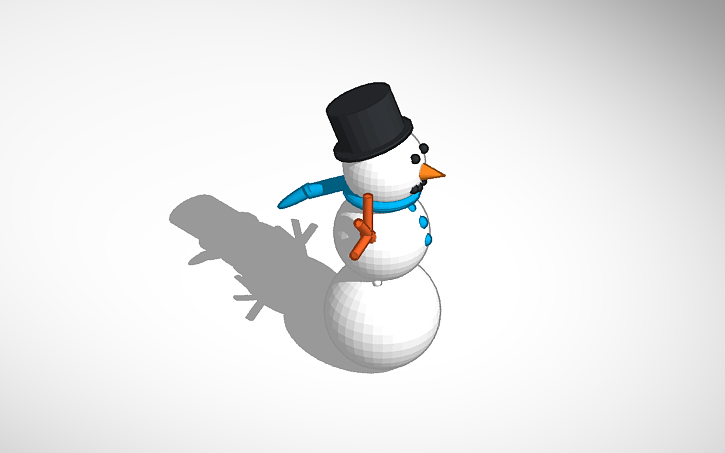 Kardan Adam Tinkercad