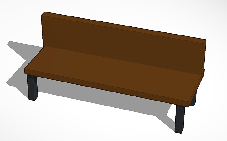 3D design BENCH - Tinkercad
