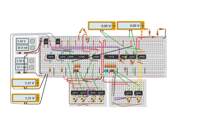 Circuit design Final DP3 - Tinkercad