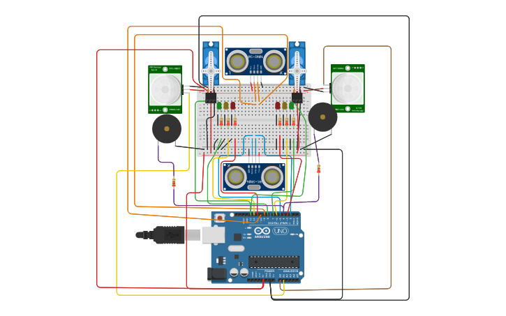 Circuit design Proyecto Arduino - Tinkercad
