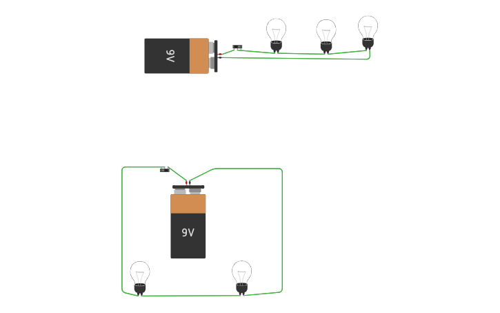 Circuit design CIRCUITOS EN SERIE - Tinkercad