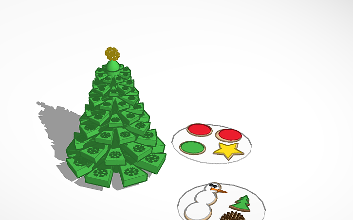 3D design Cookies | Tinkercad