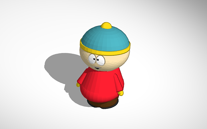 3d Design Eric Cartman Tinkercad