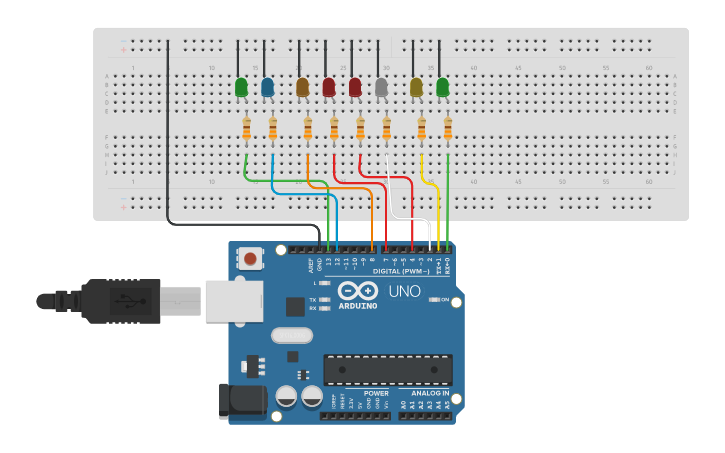 2 Led Blinking Using Arduino In Tinkercad Simulator A - vrogue.co