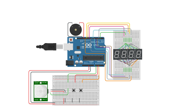 Circuit design 7-Segment 4-Digit Display Counter (Up, Down and Reset ...