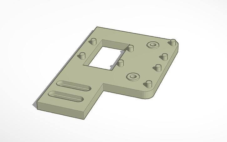 3D design Anet A8 Tronxy Auto Level Sensor Bracket for E3D - Tinkercad