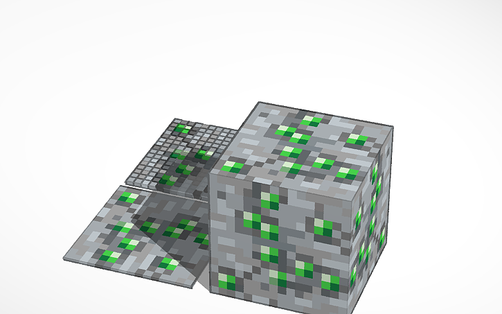 Minecraft Emerald Ore
