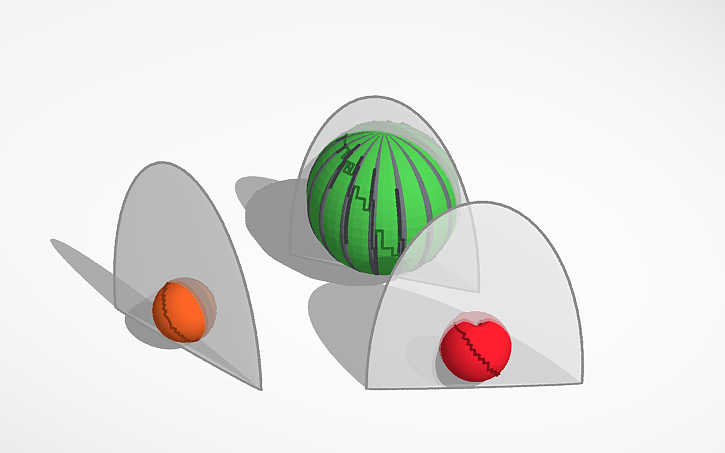 3D design FRUIT SLASH - SIM LAB - Tinkercad