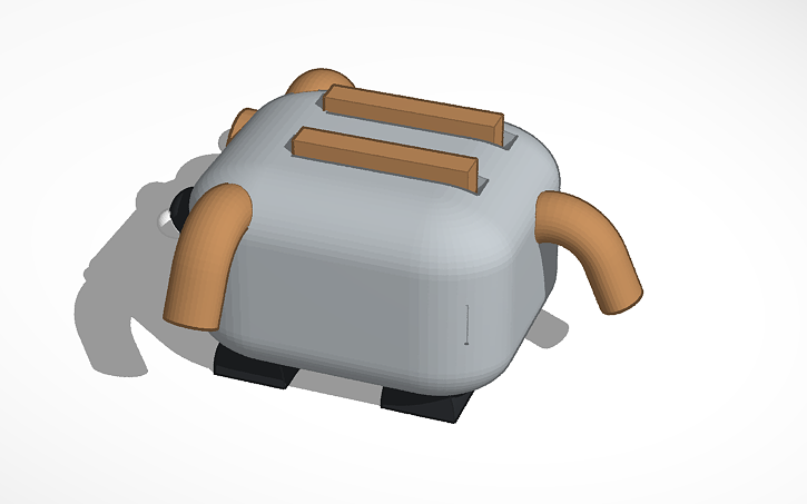 3D design Derpy Dog Toaster | Tinkercad