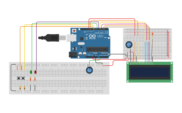 Circuit design ATIVIDADE 4 - Tinkercad