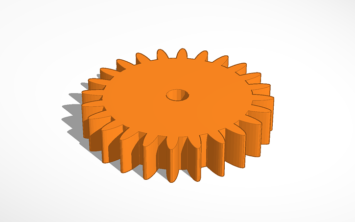 3D design Drive gear big | Tinkercad