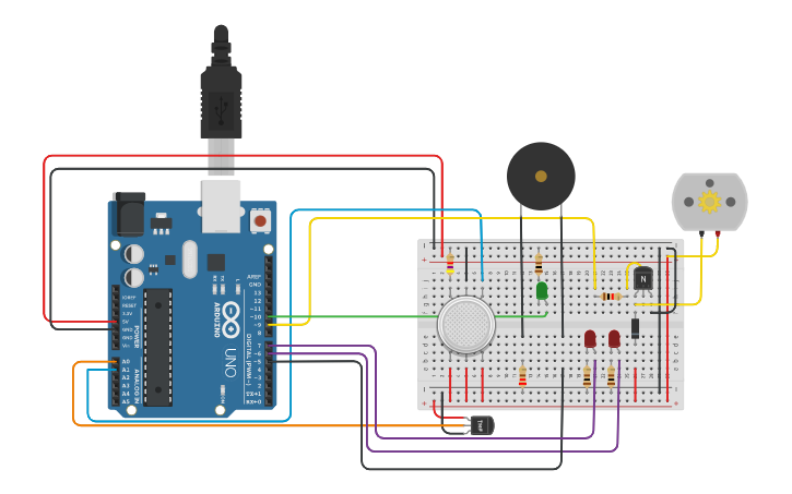 Circuit design course project | Tinkercad
