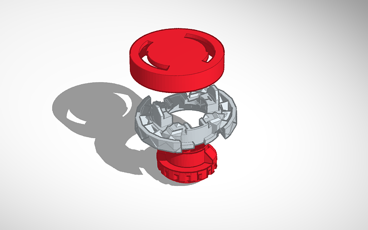 3D design Copy of right spin beyblade burst layer - Tinkercad