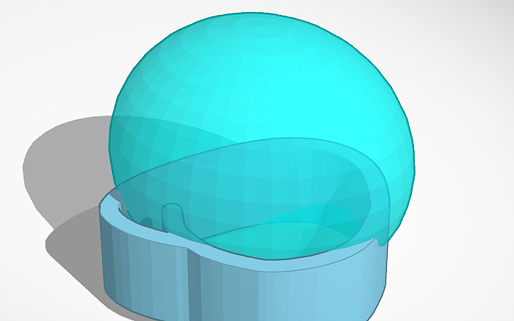 3D design Snow globe - Tinkercad