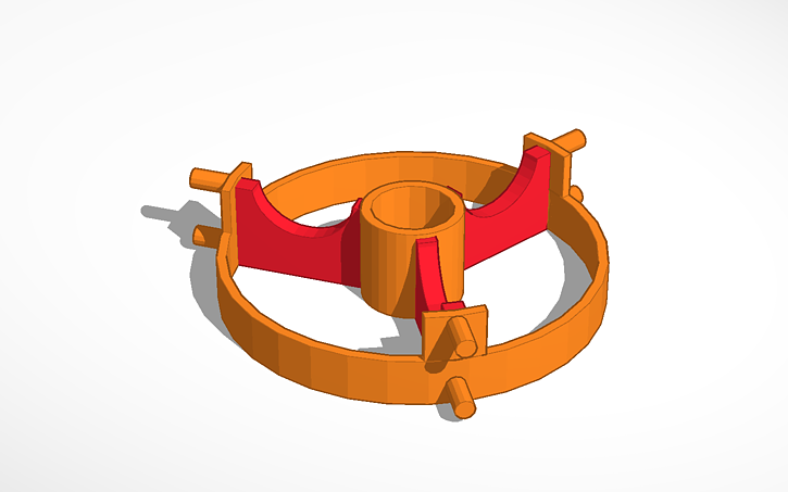Edf Mount 3D design 40mm Ducted Motor Mount EDF | Tinkercad