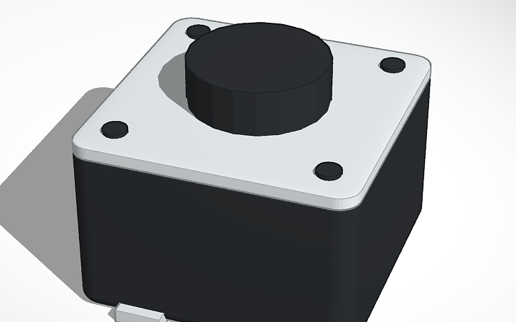 Momentary Things 3D design Momentary switch 6x6 - Tinkercad
