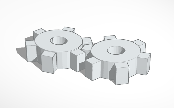 3D design Gear - Tinkercad