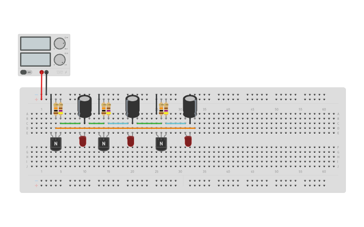 Itzel Design Circuit design Practica 7, Itzel - Tinkercad