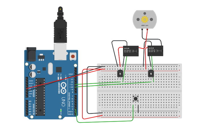 Circuit design assignment 10 | Tinkercad
