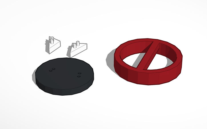 3D design deadpool logo | Tinkercad