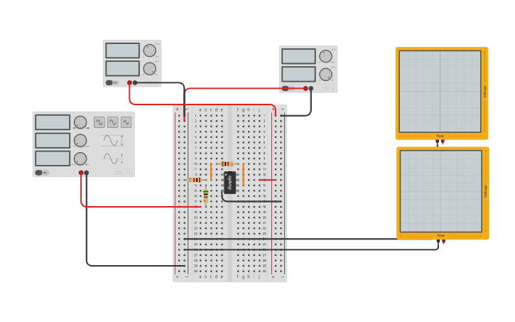 Non Inverting Op Amp Tinkercad - Riset