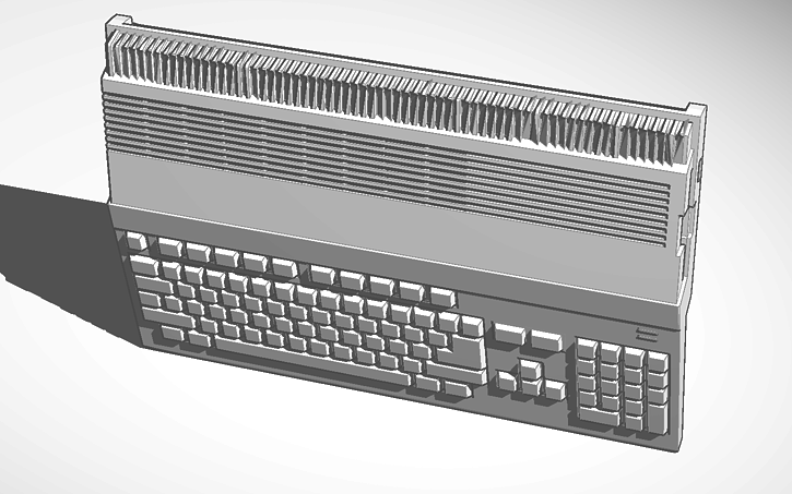 3D design Keyboard - Tinkercad