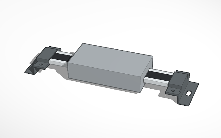 Dro Alignment 3D design iGaging DRO Profile (For custom bracket alignment) - Tinkercad