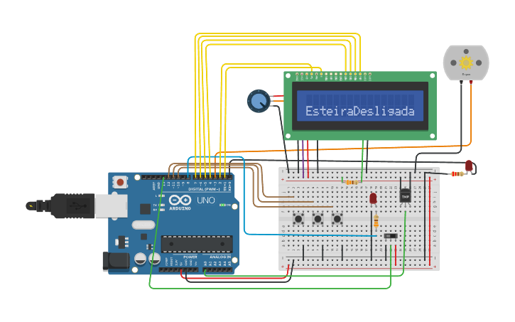 Circuit design estufa - Tinkercad