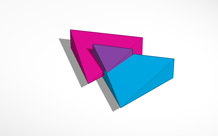 3D design Bisexual Bi-angles - Tinkercad