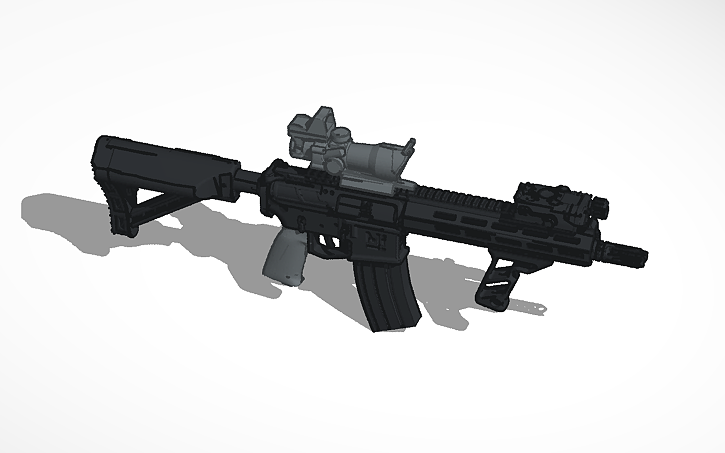 3D design Airsoft Concept 24 | Tinkercad
