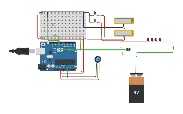 Circuit design touch_lamp | Tinkercad