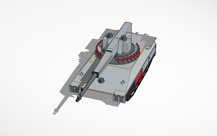 3D design Combat Vehicle-18 Secretary - Tinkercad