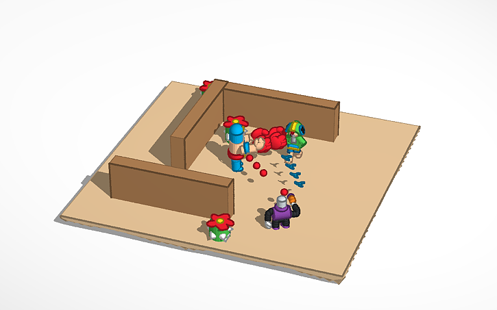 3D design Леон и Рико и Эль Примо - Tinkercad