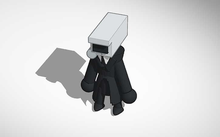 3D design Cameraman - Tinkercad